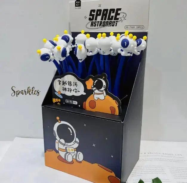 DAZZLING ASTRONAUT GEL PEN SPARKLES