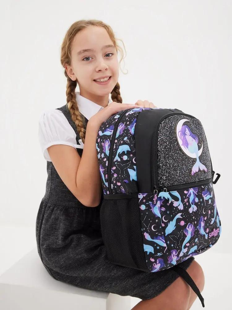 SMIGGLE BLACK LIMITLESS CLASSIC BACKPACK SPARKLES