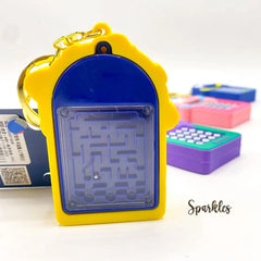 ASTRONAUT CALCULATOR KEYCHAIN SPARKLES