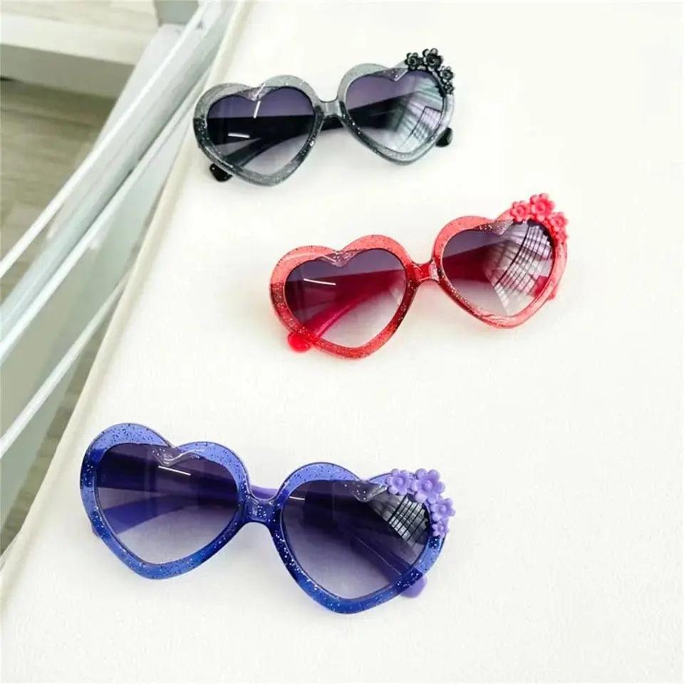 ADORABLE HEART SUNGLASSES SPARKLES