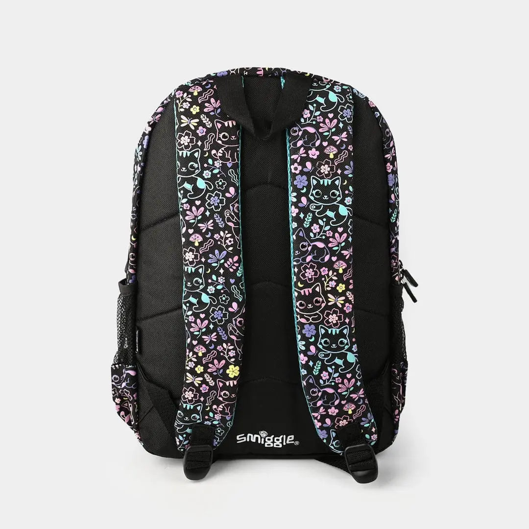 SMIGGLE BLACK CAT BACKPACK SPARKLES