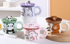 ADORABLE ANIMAL DESIGN MUG SPARKLES