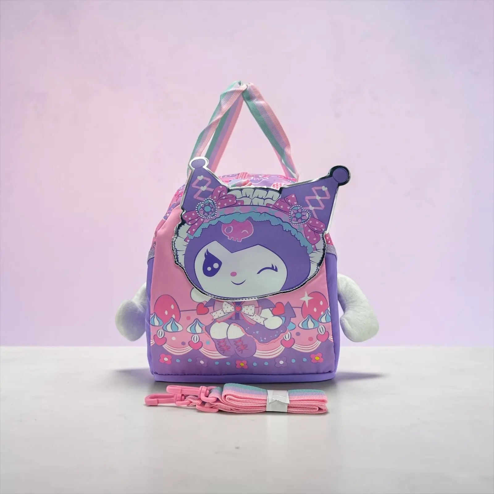 KUROMI DUFFEL BAG SPARKLES