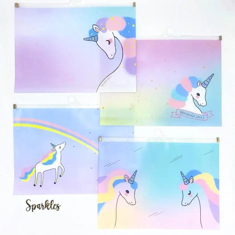 DREAMY UNICORN FOLDER SPARKLES