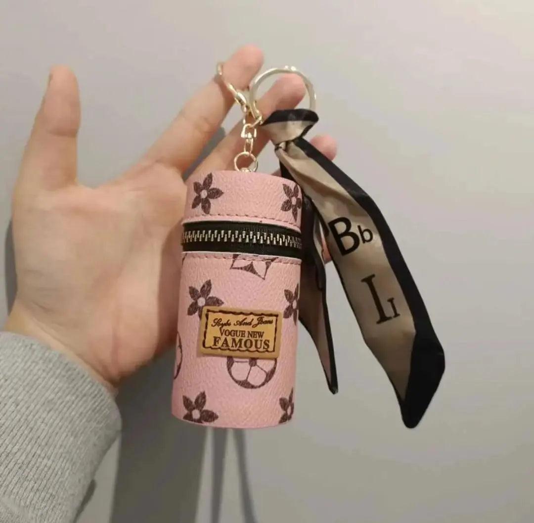 LUXE MINI KEYCHAIN BAG SPARKLES