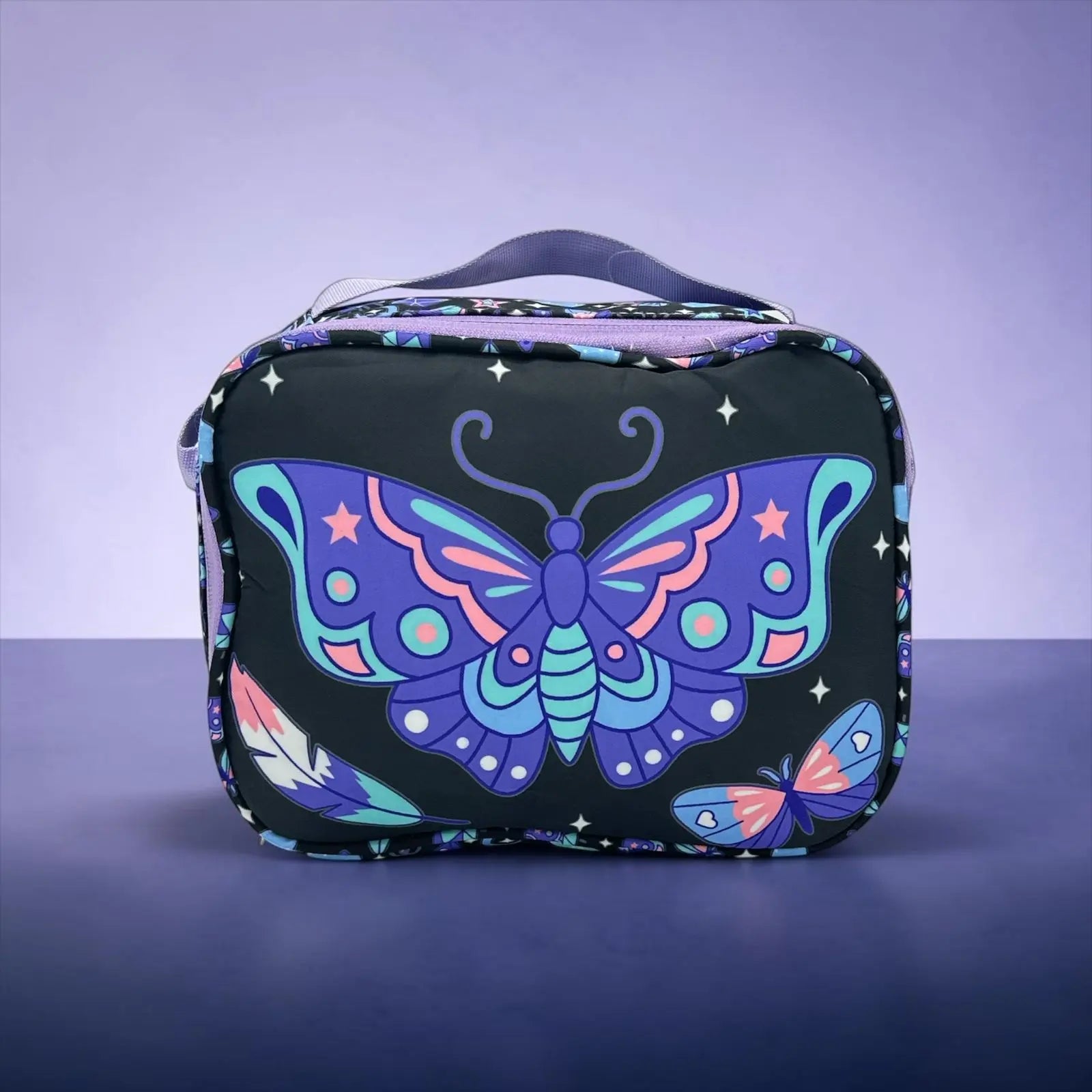 BUTTERFLY INSULATED LUNCH BAG - Sparkles