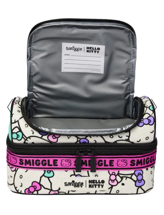 SMIGGLE HELLO KITTY LUNCH BAG SPARKLES