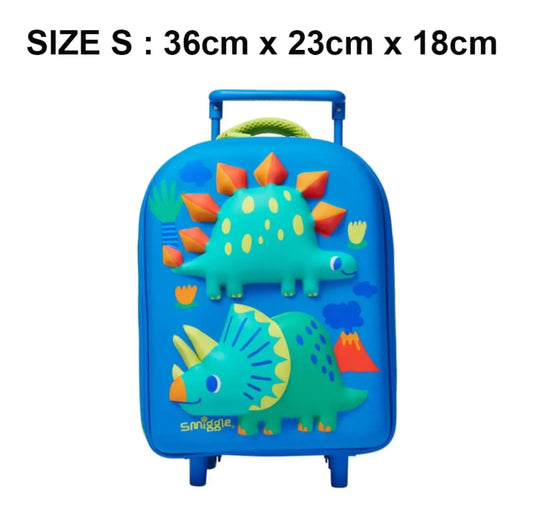 SMIGGLE HARDTOP ADVENTUROUS JUNIOR TROLLEY SPARKLES