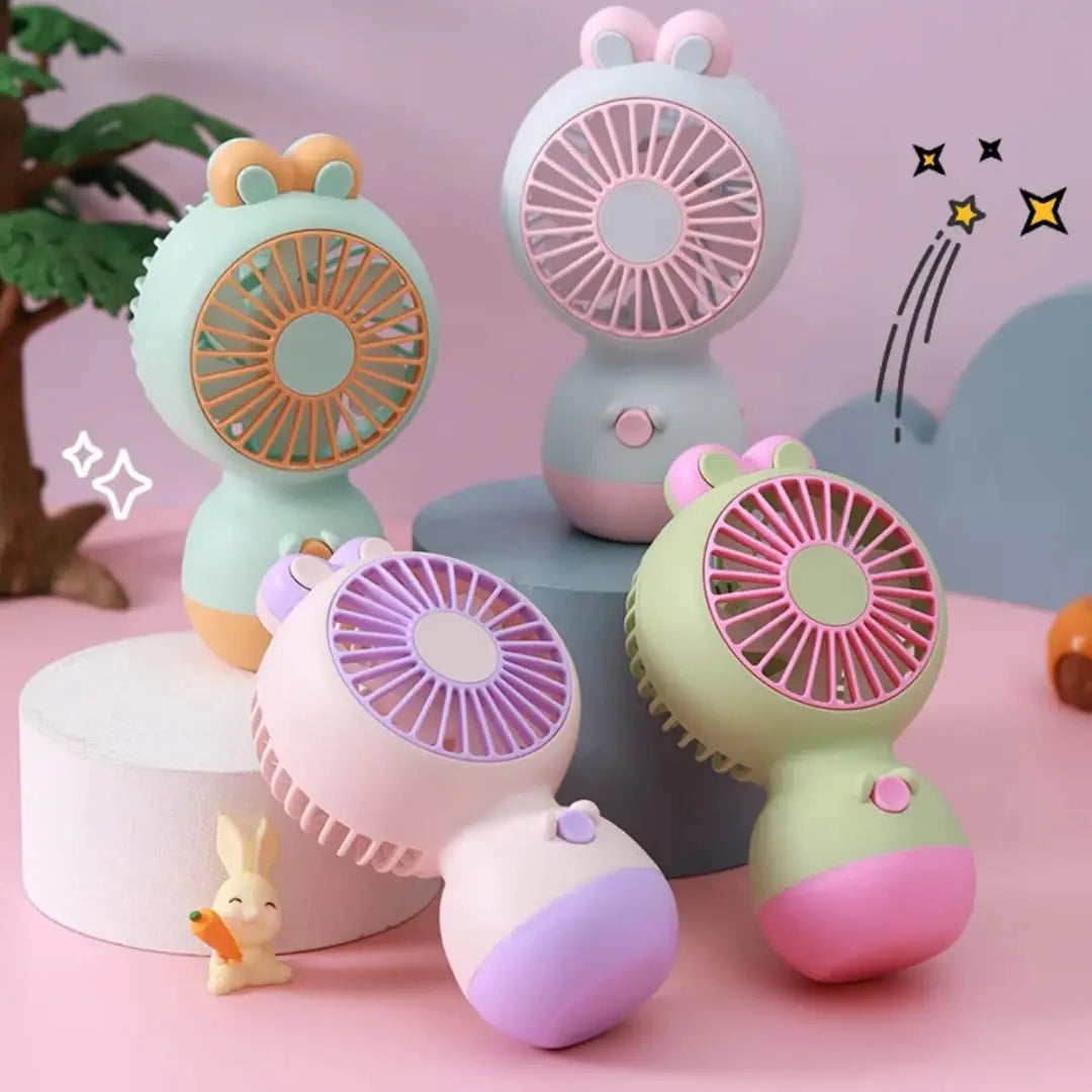 MINI PORTABLE SUMMER FAN - Sparkles