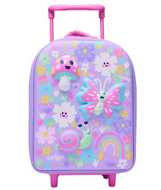 SMIGGLE HARDTOP ADVENTUROUS JUNIOR TROLLEY SPARKLES