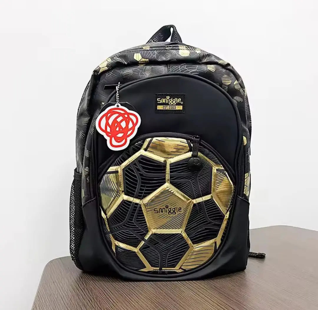 SMIGGLE FOOTBALL BACKPACK SPARKLES