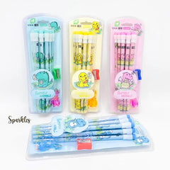 12 PENCILS SET SPARKLES