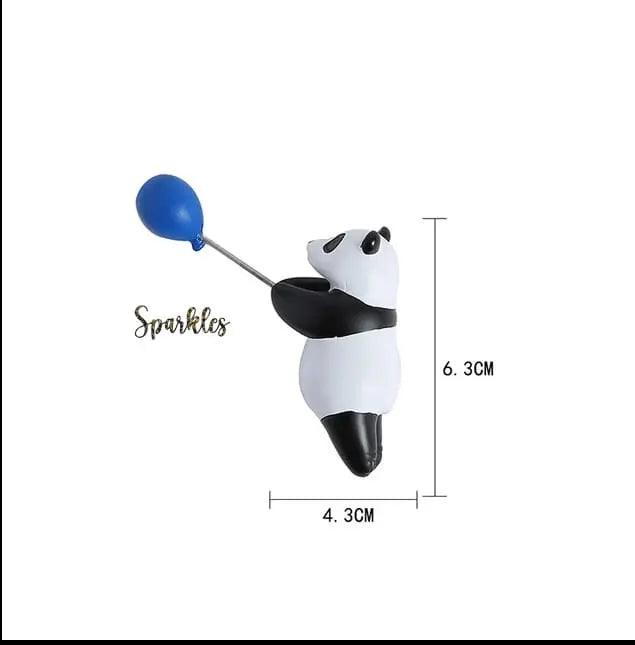 PANDA REFRIGERATOR MAGNET SPARKLES