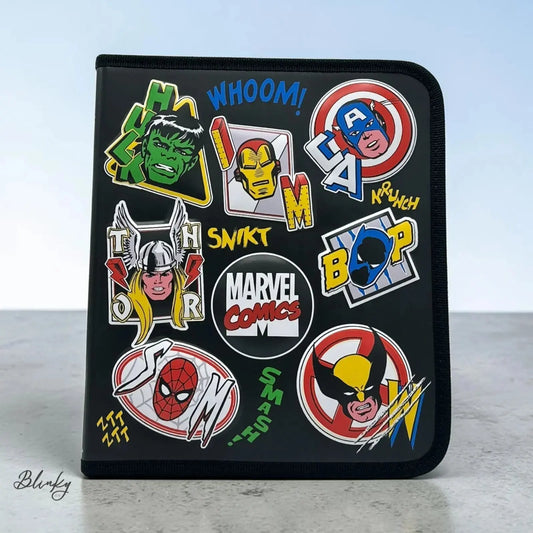 MARVEL COMICS ZIP IT STATIONERY GIFT PACK Blinky Co