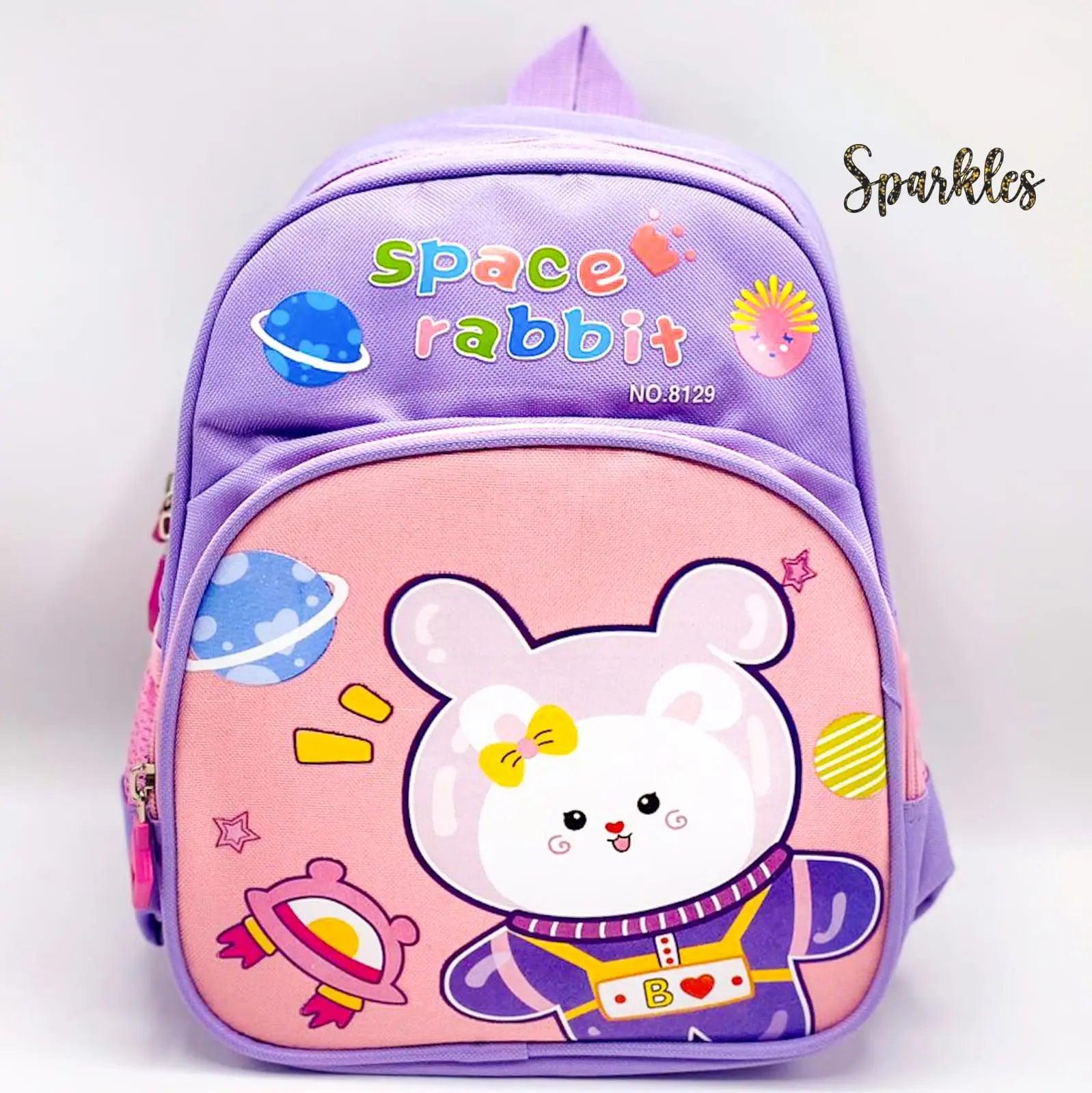 SPACE RABBIT BACKPACK SPARKLES