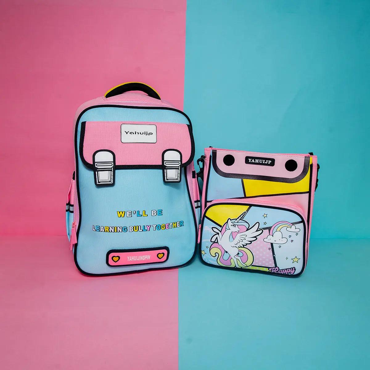 TRENDING DETACHABLE BACKPACK SET SPARKLES