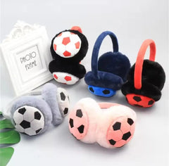 SUPER SOCCER EARMUFFS FOR WINTER - Sparkles