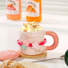 PERFECT FLORAL MUG SPARKLES