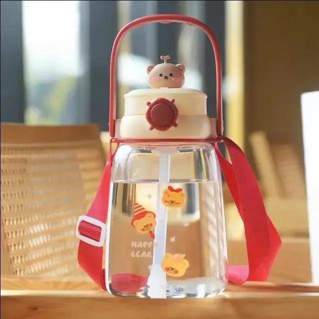 HAPPY BEAR WATER BOTTLE SPARKLES