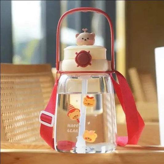 HAPPY BEAR WATER BOTTLE SPARKLES