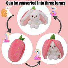SUPPER SOFT STRAWBERRY RABBIT SOFT TOY SPARKLES