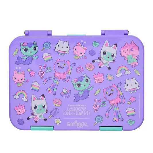 SMIGGLE GABBY'S DOLLHOUSE BENTO LUNCH BOX SPARKLES