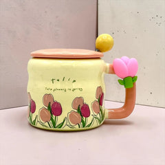 AESTHETIC FLORAL PINTEREST MUG - Sparkles