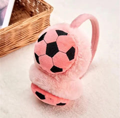 SUPER SOCCER EARMUFFS FOR WINTER - Sparkles