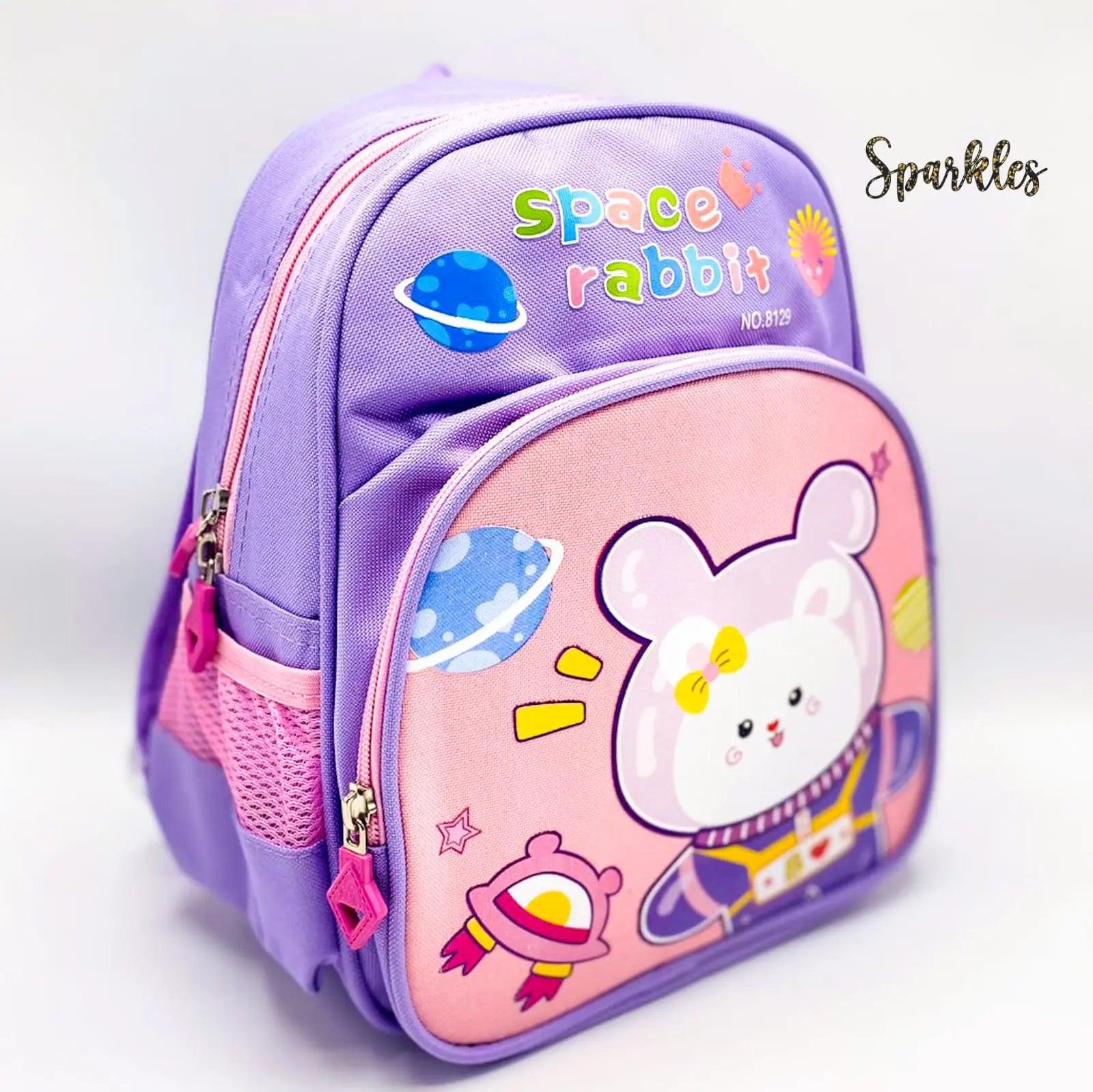 SPACE RABBIT BACKPACK SPARKLES