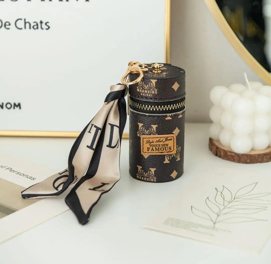 LUXE MINI KEYCHAIN BAG SPARKLES