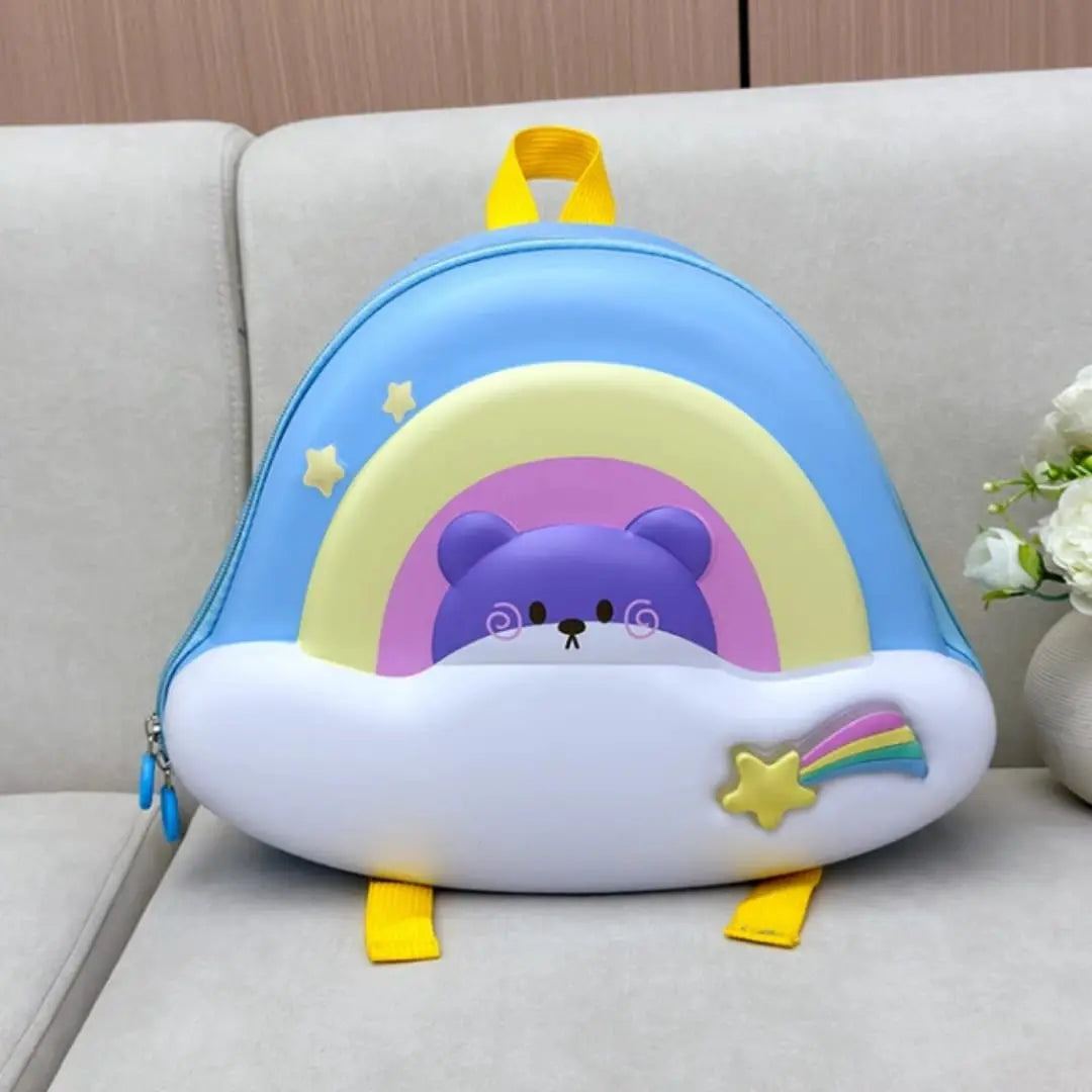 CUTE RAINBOW CLOUD BACKPACK SPARKLES