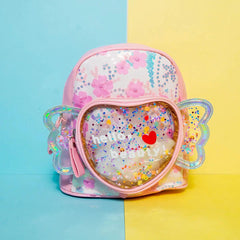 IRIDESCENT BEAUTIFUL BACKPACK SPARKLES