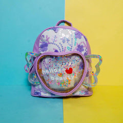 IRIDESCENT BEAUTIFUL BACKPACK SPARKLES