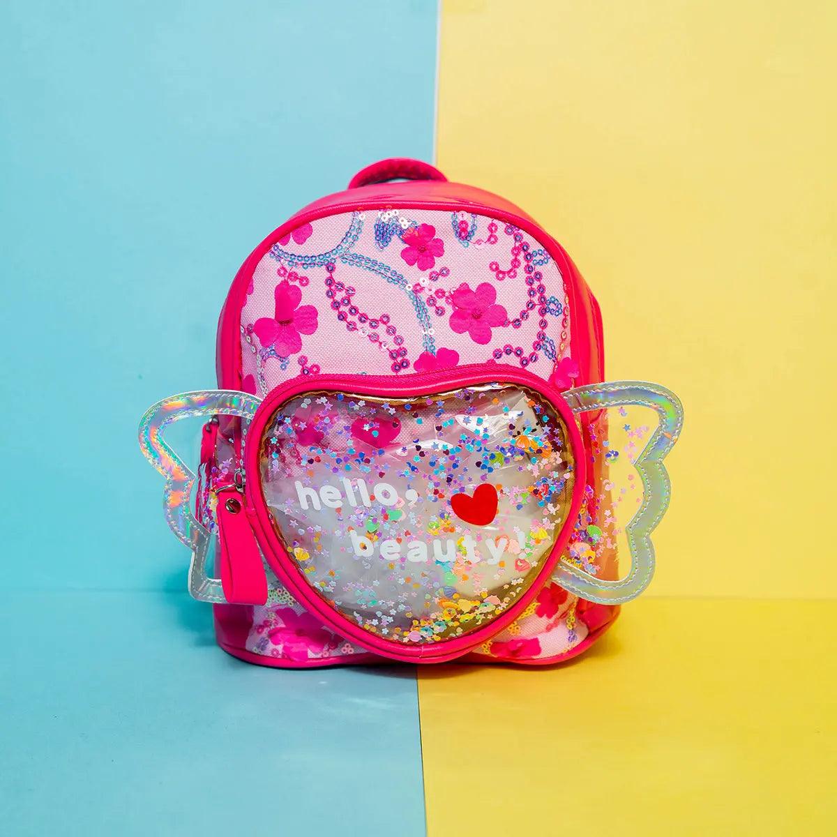 IRIDESCENT BEAUTIFUL BACKPACK SPARKLES