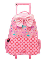 MINNIE MOUSE TROLLEY BACKPACK WITH LIGHT UP WHEELS