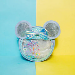 SHIMMERY BOW BAG SPARKLES