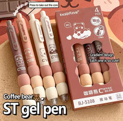 COFFEE BEAR GEL PEN SPARKLES
