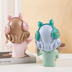 EXQUISITE DOLL VASE DECOR SPARKLES