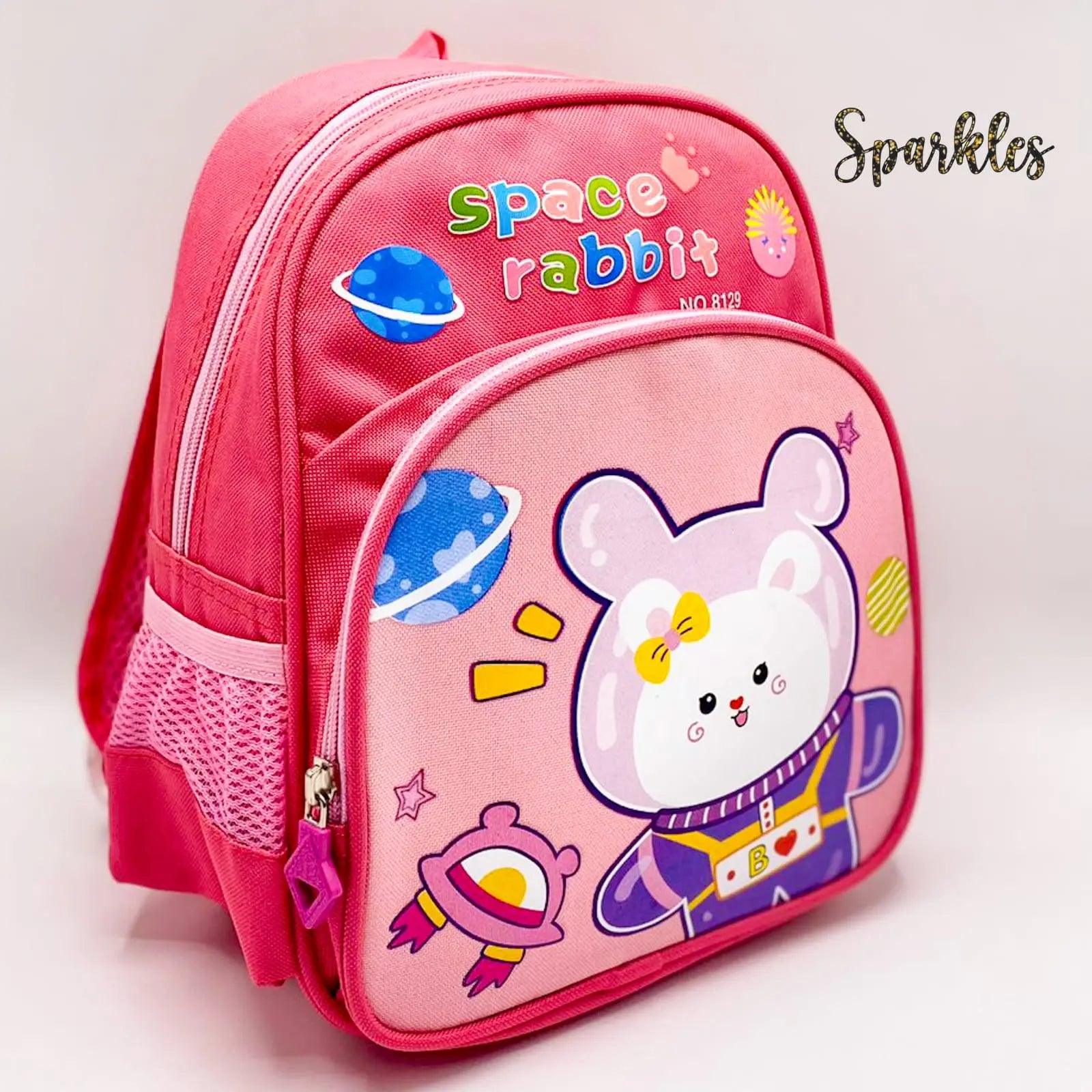 SPACE RABBIT BACKPACK SPARKLES