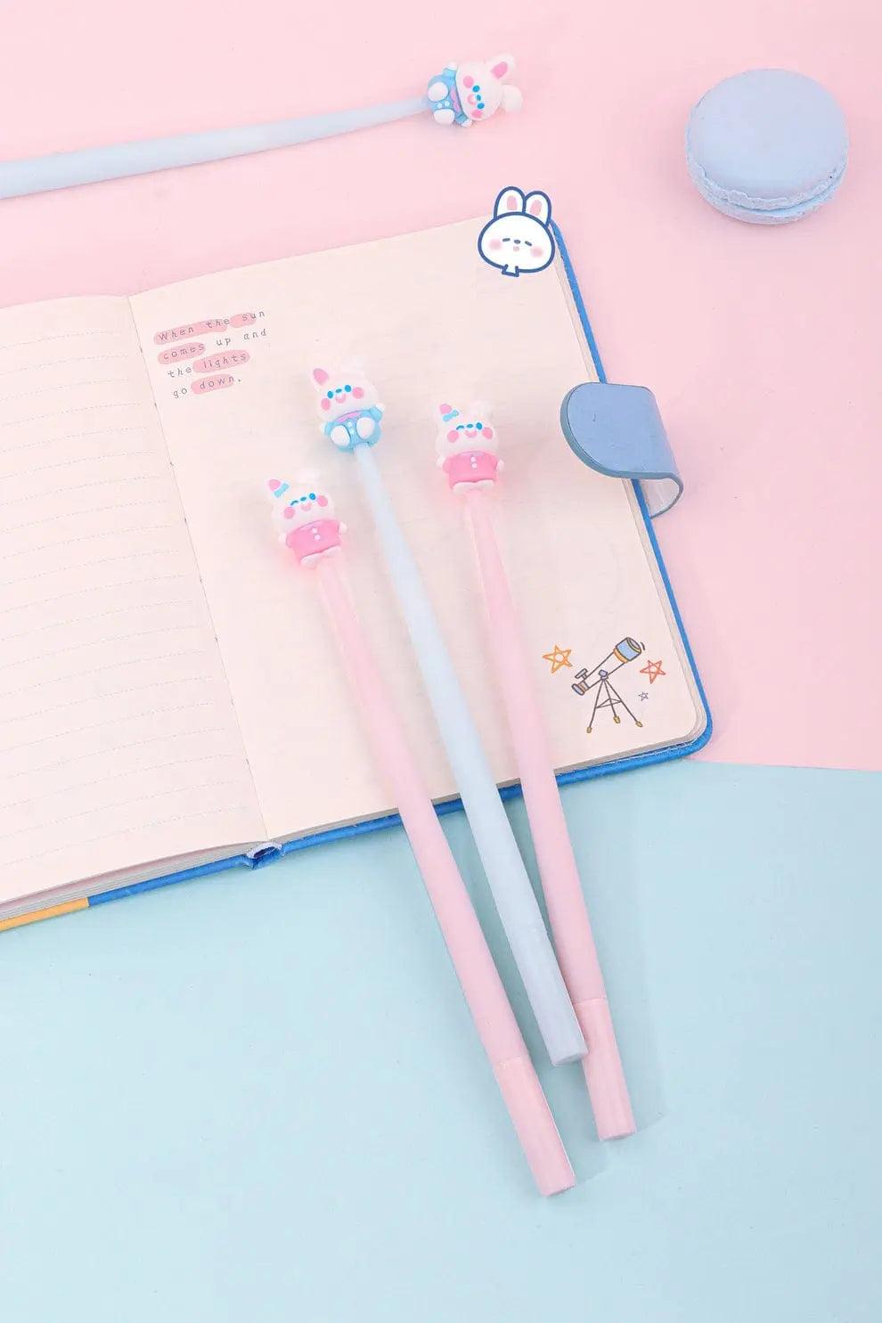 RABBIT WIGGLE GEL PEN SPARKLES