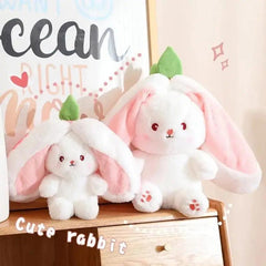 SUPPER SOFT STRAWBERRY RABBIT SOFT TOY SPARKLES
