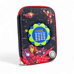 TRENDY PENCIL ORGANIZER WITH CALCULATOR - Sparkles