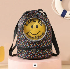WATERPPROOF DRAWSTRING BACKPACK - Sparkles