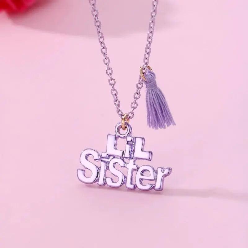 DUAL SISTERS NECKLACES SPARKLES
