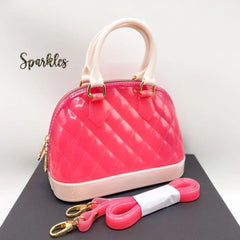 EXQUISITE QUILTED BAG SPARKLES