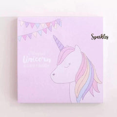 ADORABLE UNICORN STICKY NOTEPAD SPARKLES