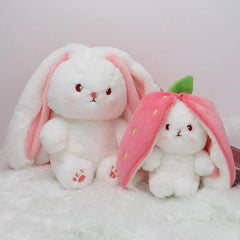 SUPPER SOFT STRAWBERRY RABBIT SOFT TOY SPARKLES