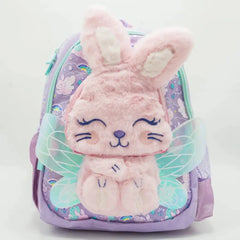 PLUSH BUNNY BACKPACK SPARKLES