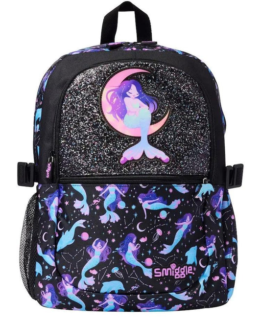 SMIGGLE BLACK LIMITLESS CLASSIC BACKPACK SPARKLES