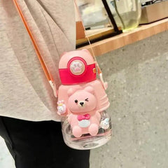 CUTE BEAR WATER BOTTLE SPARKLES